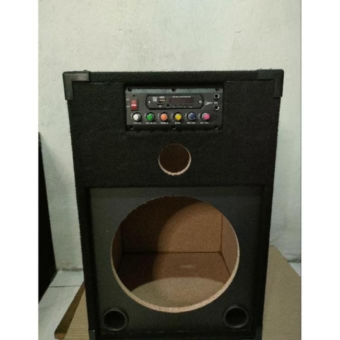 BOX SPEAKER 12 INCH DAN TWITERR + TEMPAT AMPLI FILTER / MESIN POWER **