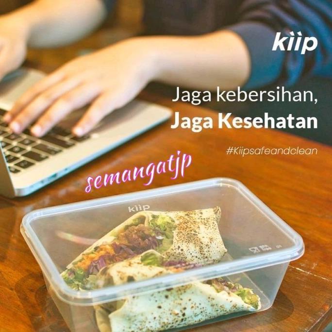 Yxwrg- Thinwall / Food Container / Kotak Makan Plastik / Lunch Box Sekali Pakai