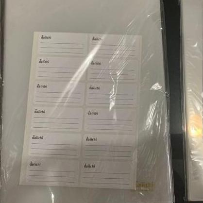 Doxdoc- Map L Daiichi / Map Bening F4 / Map Clear A4 / Stop Map Plastik Bening