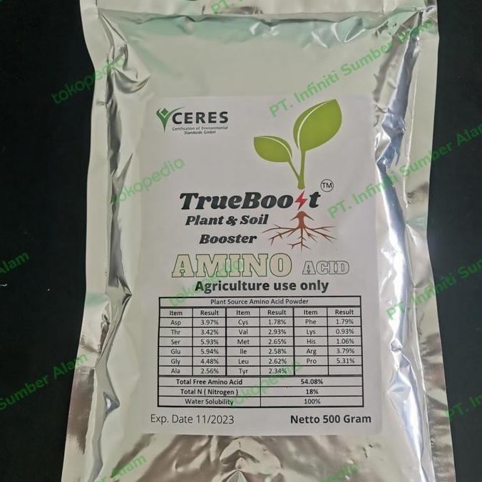 Cod,Bisa- Asam Amino / Amino Acid ( Pupuk Nabati) 500 Gram.