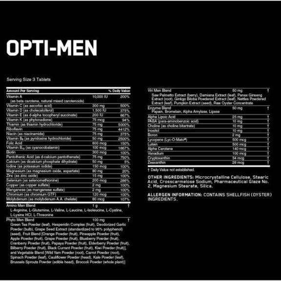 Cod,Bisa- On Opti-Men On Optimen Multivitamin Baru Segel Original Free Sample