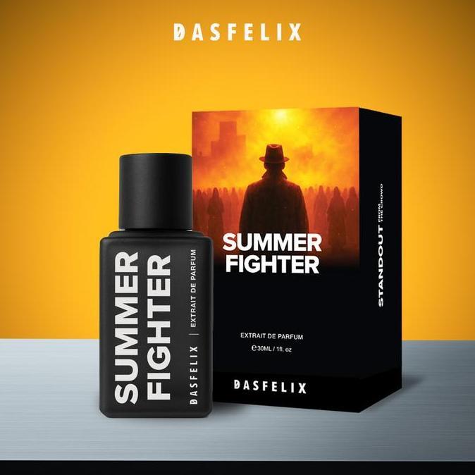 Gasyuk- Dasfelix Summer Fighter - Extrait De Parfum - Parfum Pria Tahan Lama - Aroma Segar Citrus
