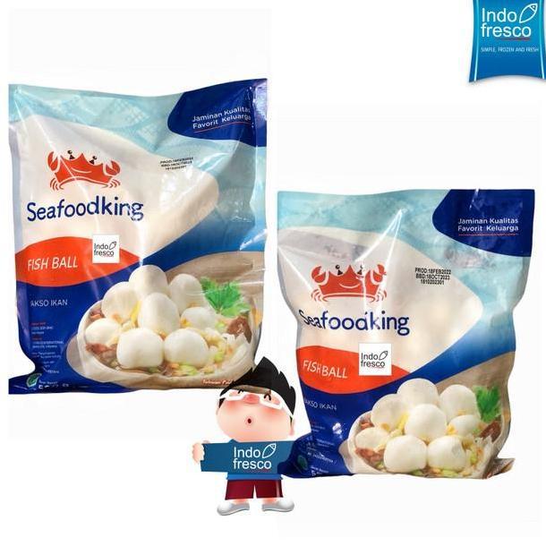 Rouge- Seafood King Bakso Ikan- Fish Ball 500 G