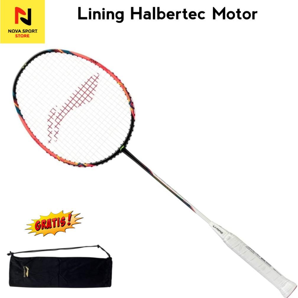 Lining Raket Badminton Halbertec Motor Neon Pink
