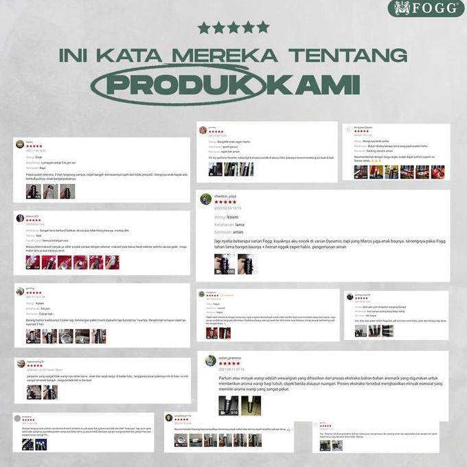 Gasyuk- Fogg Perfume Body Spray Reguler Dynamic 120Ml Parfum Pria Tahan Lama 6 Jam Aroma Ringan Sega