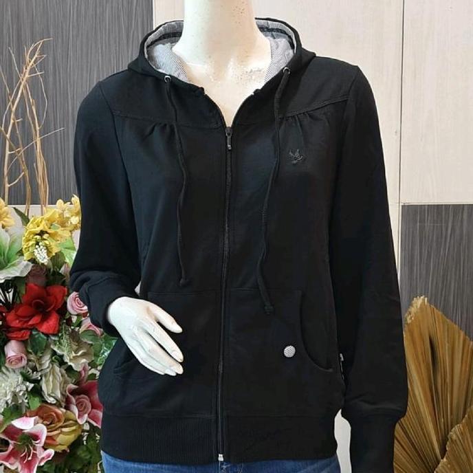 (BEST SELLER) Jaket Sweater Hoodie CARDINAL Girl warna SAGE Green