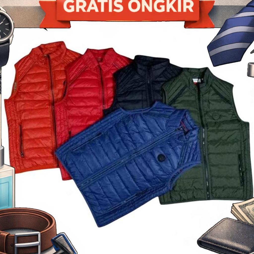 Original Codeslvr Puffer Vest Jacket