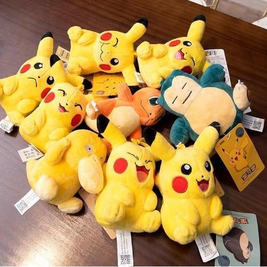 Takara Tomy Boneka/Keychain/Gantungan Kunci Pokemon Pikachu Bulbasaur Charmander Psyduck