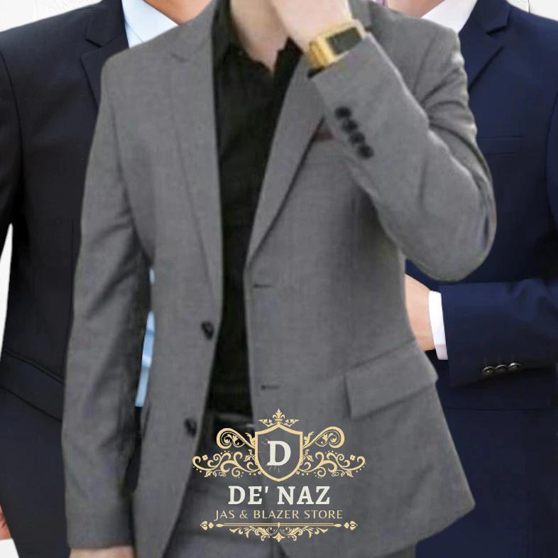 ORIGINAL JAS BLAZER PRIA, BLAZER FORMAL  BAHAN WOOL STRETCH SUPER, JAS PRIA SLIMFIT BODY