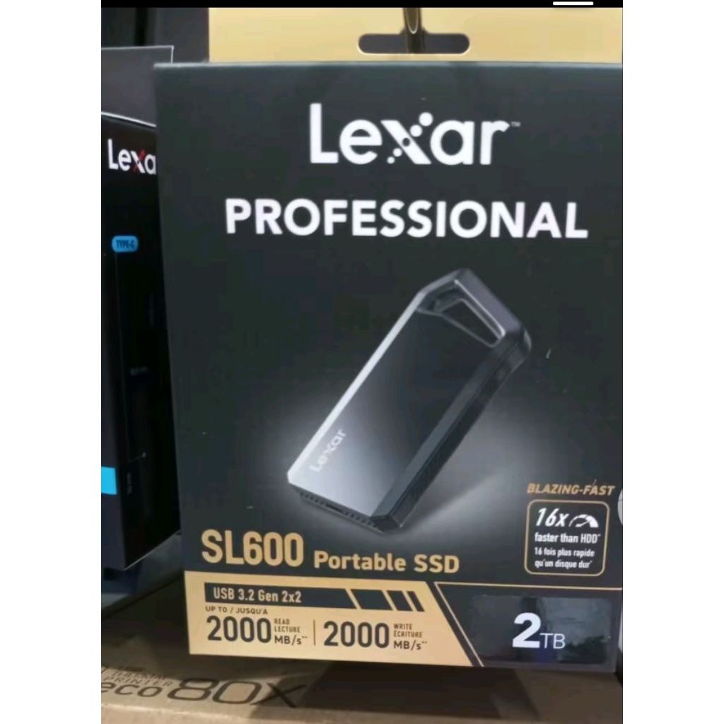 SSD Lexar SL600 Portable 2TB up to 2000Mbs