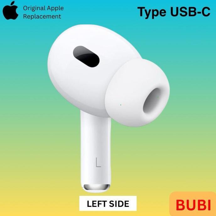 Airpods Pro Gen 2 Type Usb-C Original Apple Cabutan Sebelah Kiri/Left Only Earpiece