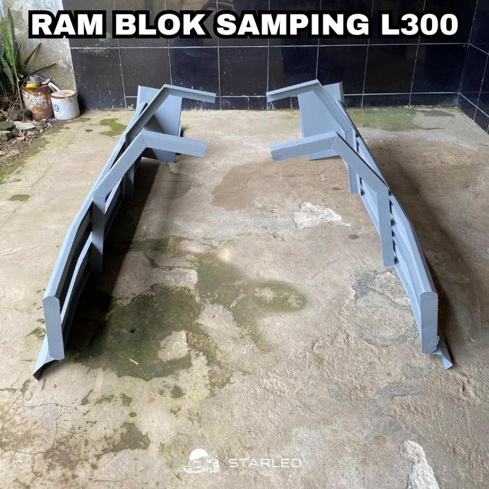TERLARIS RAM BLOK SAMPING L300 PENGAMAN TRUK L300 BAHAN PLAT BESI