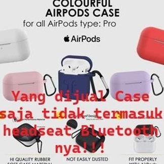 Soft Case Silikon TWS AirPods Pro 3 & Inpods 13 Pro + carabiner