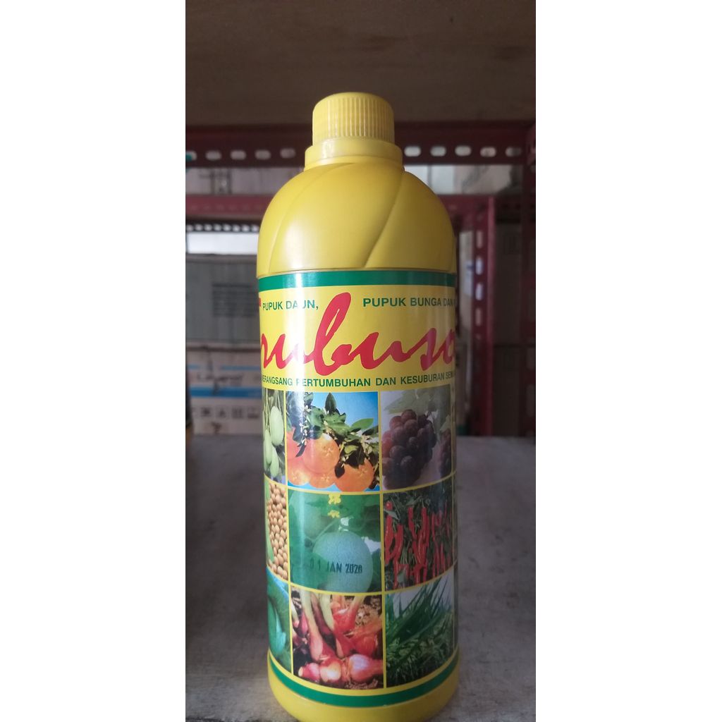 Pupuk Daun Bunga Buah Trubuso Kuning 1 L