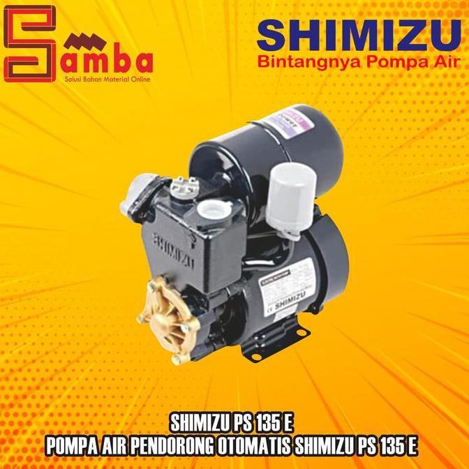 SHIMIZU PS 135 E / POMPA AIR PENDORONG OTOMATIS SHIMIZU PS 135 E