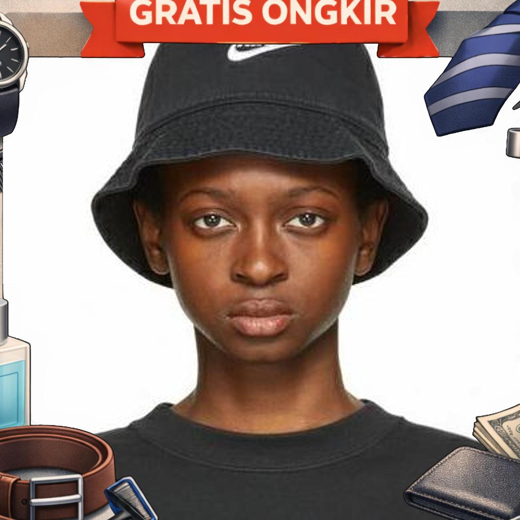 Topi Rimba Nike Bucket Hat Original