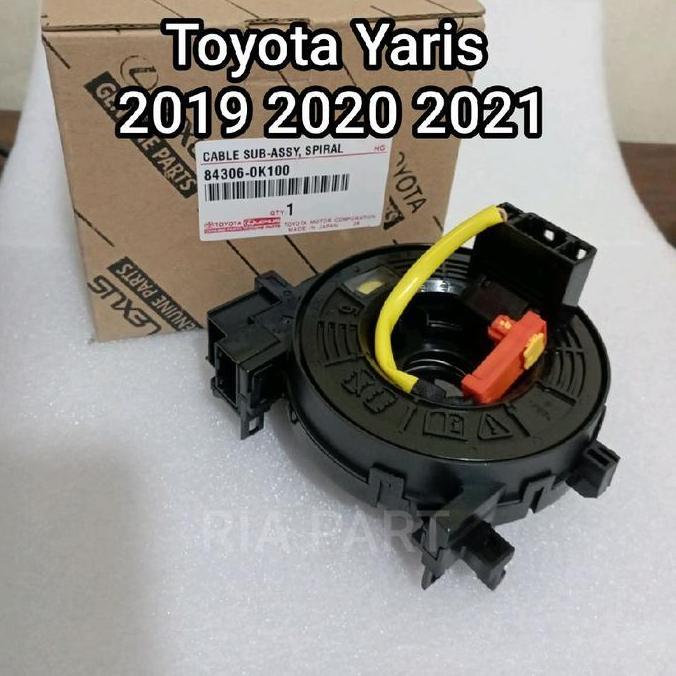 HOT SALE Kabel Spiral Klakson Toyota Yaris tahun 2019 2020 2021 Kabel Fleksibel Stir Yaris joker