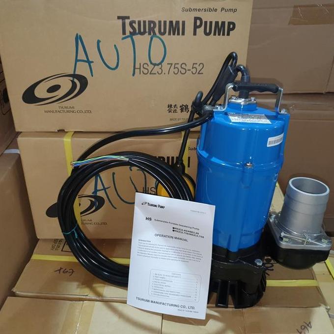 Pompa Celup Tsurumi HSZ 3.75S-52(auto)/Pompa Celup Air Kotor Tsurumi