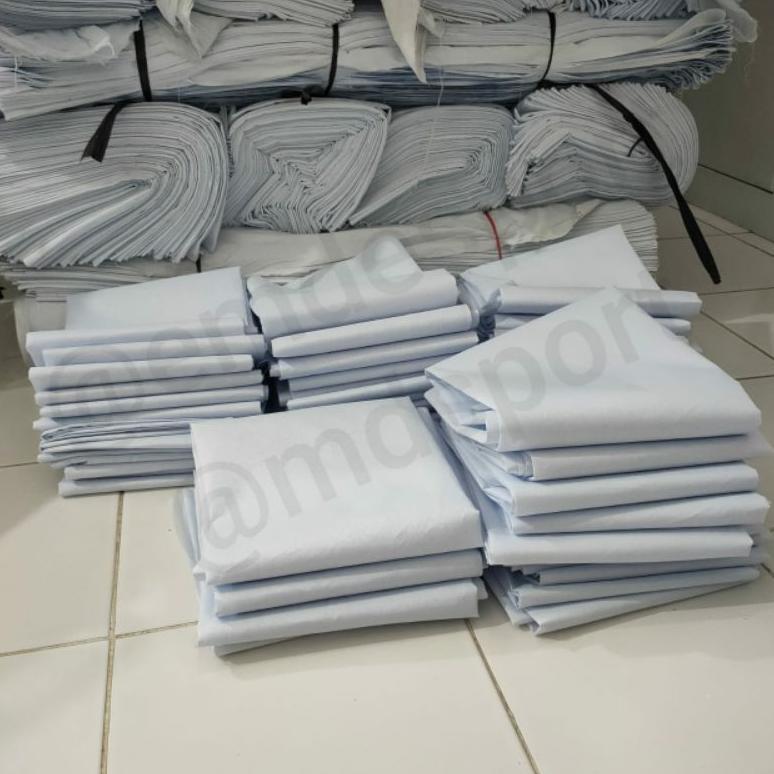 Gratong Kain Putih Polos Mori Kafan Meteran