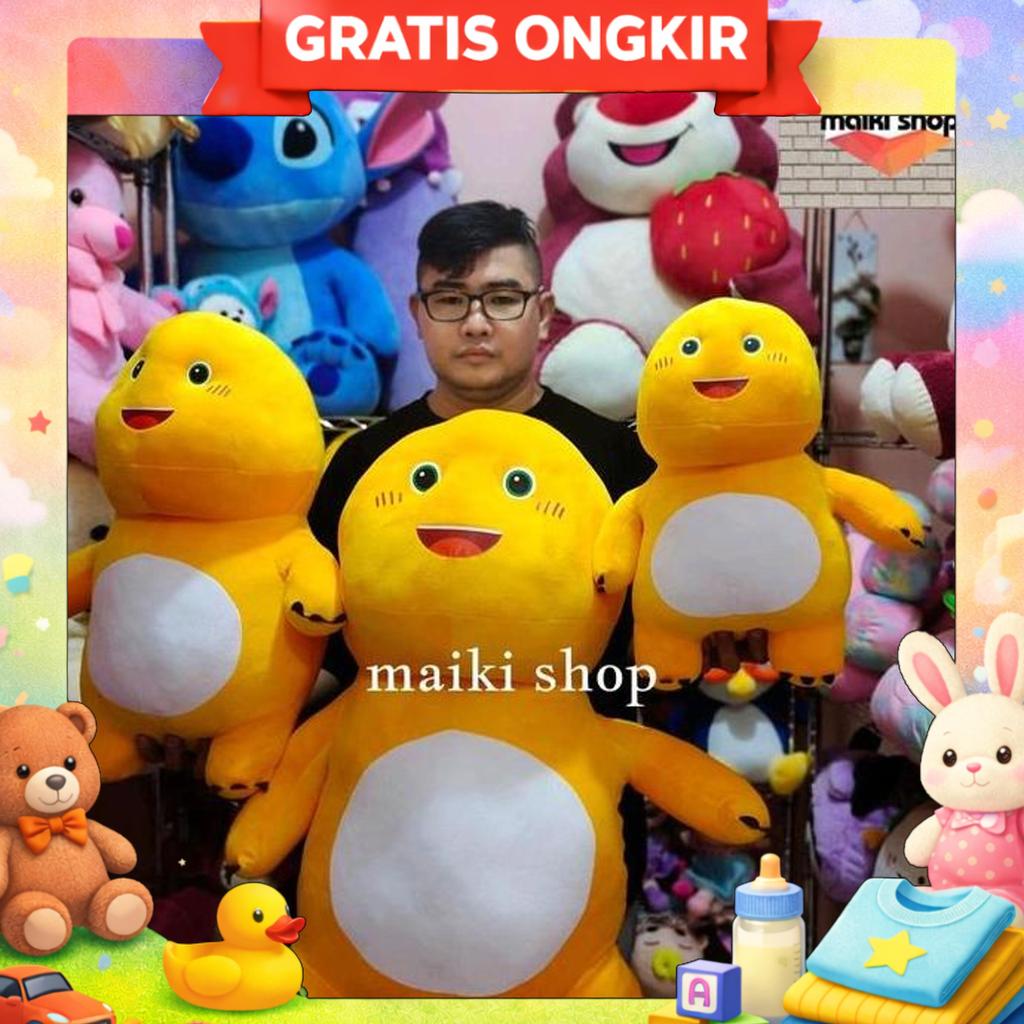 Boneka Dino Kuning Naloong Super Cute