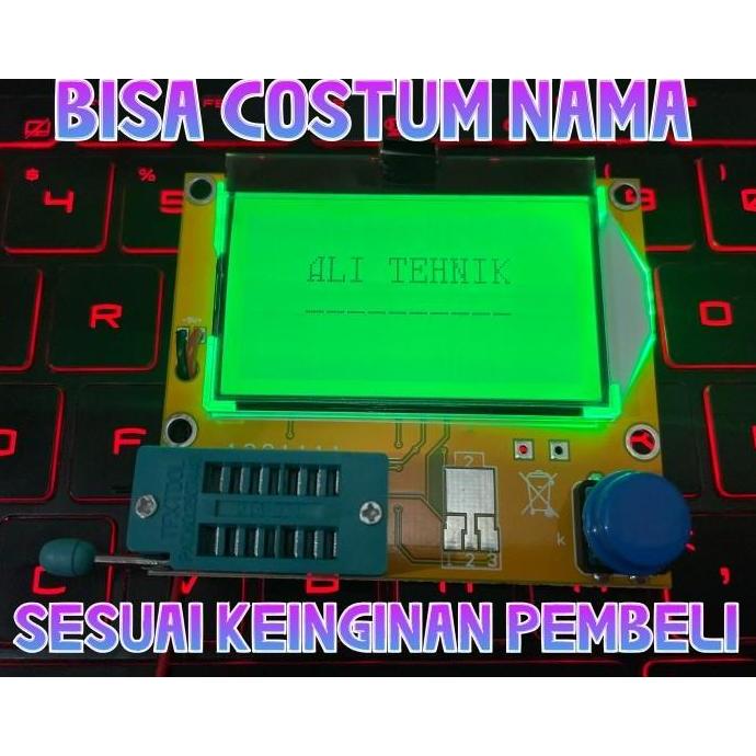 Bestone- LCR-T4 Mega328 / ESR Meter Digital T4 SUDAH UPGRADE FIRMWARE