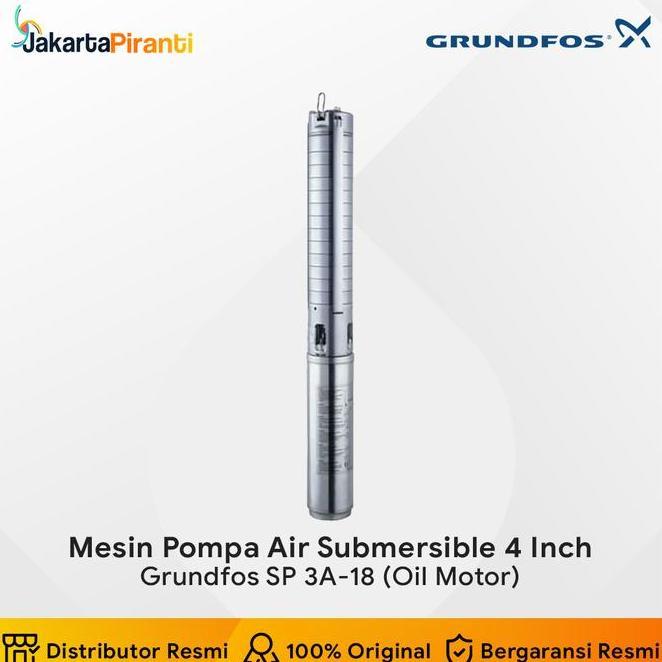 Grundfos Sp 3A-18 Mesin Pompa Air Celup Dalam Satelit Sibel Submersible Groundwater Deep Well Pump 4