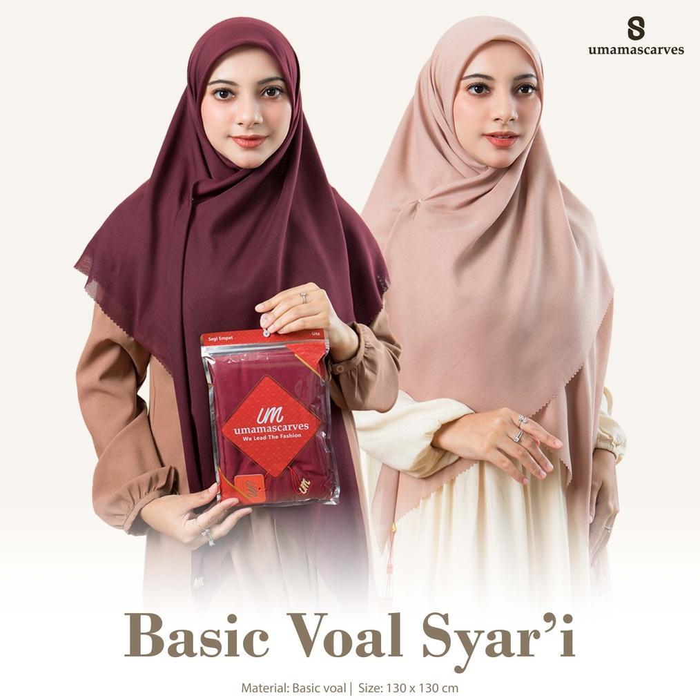 Umamascarves - Basic Voal Syari 130x130cm