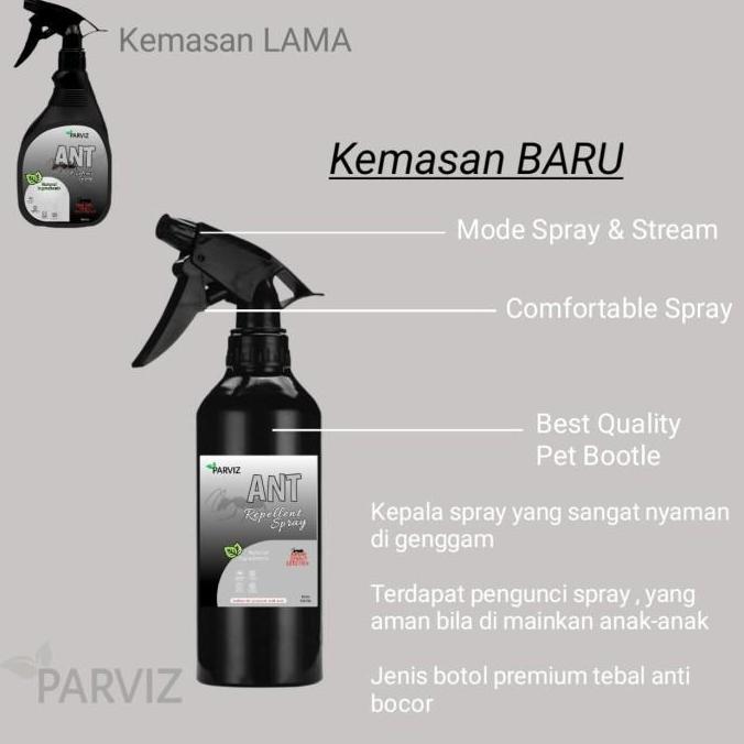 Thebest- ANTI SEMUT MOBIL RUMAH RACUN PENGUSIR SEMUT ALAMI SPRAY PARVIZ