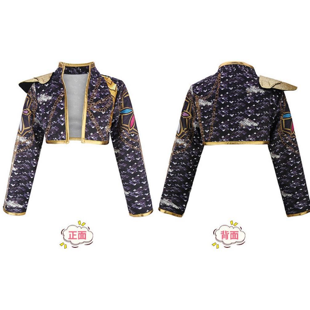 Rumi Golden Kostum K Pop Kpop Demon Hunter Coustume Haloween Baju Anak Huntrix