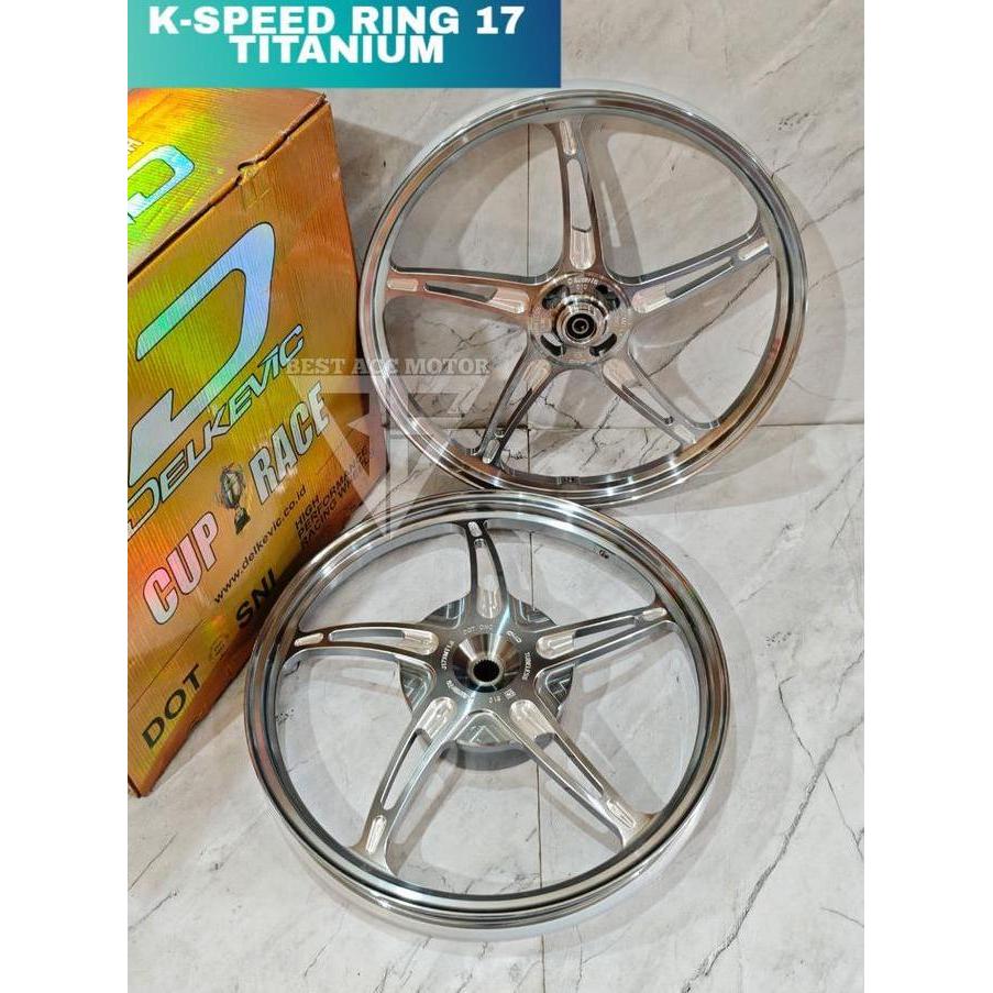 Velg Delkevic Ring 17 Bintang Laut Beat Scoopy Genio Vario 110 Mio Sporty Velg Delkevic Kspeed Ring 