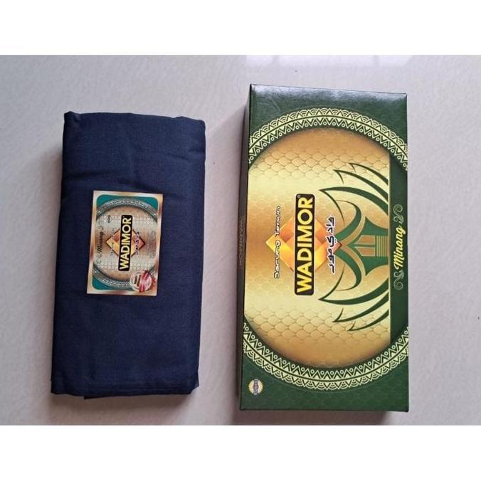 Thebest- SARUNG WADIMOR POLOS WARNA BIRU DONGKER / SARUNG WADIMOR FULL POLOS