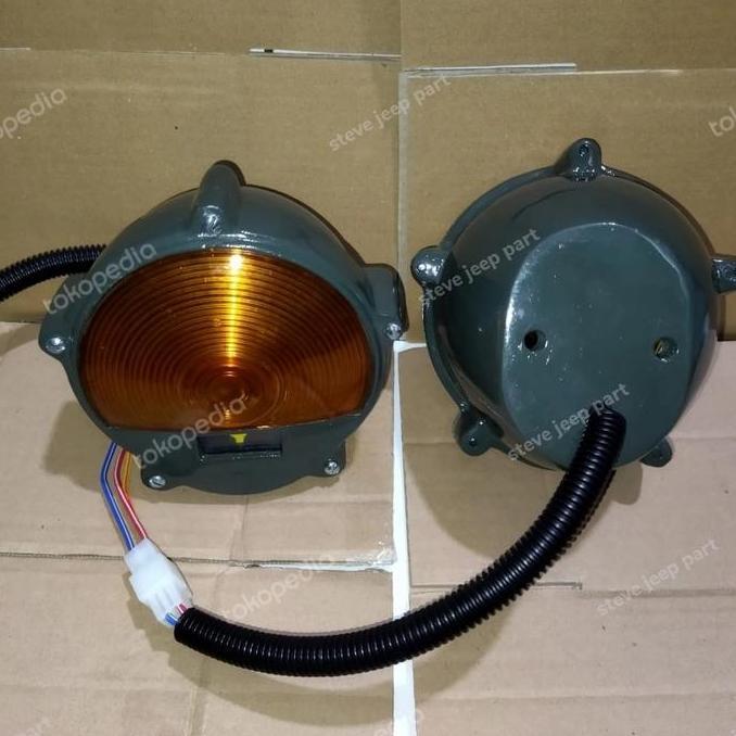 lampu stop lamp/lampu belakang tengkorak Jeep Willys besi Terlaris