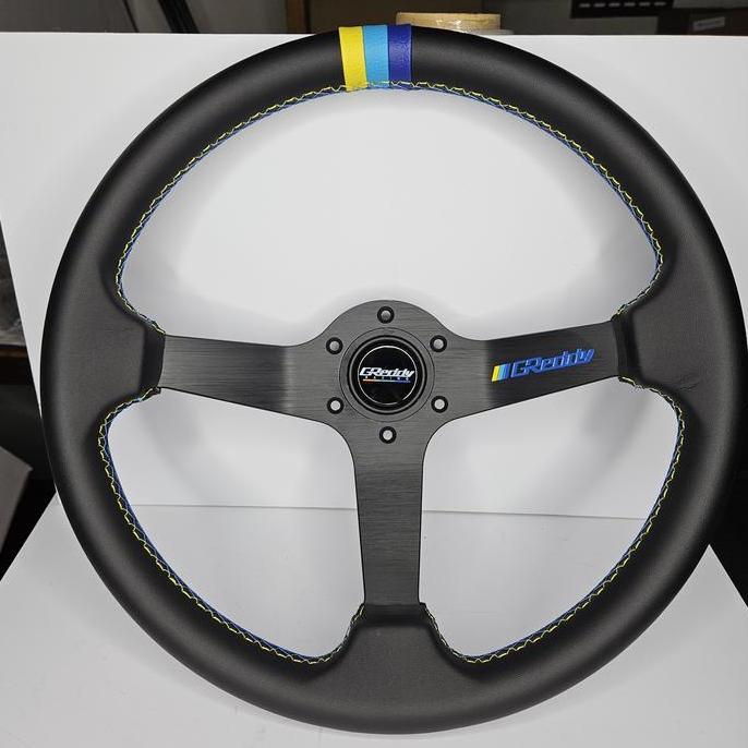 Stir Racing Greddy 14 Inch Suede Semi Celong Aftermarket Like Original Stir Racing 14 Inch