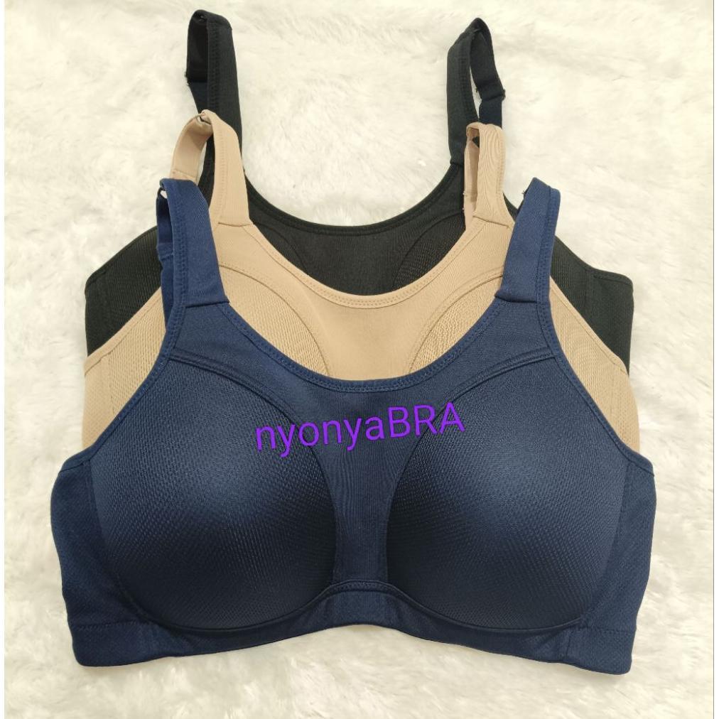 Luludi by Wacoal sport Bra tanpa kawat Cup B,C,D, 34,36,38,40, LB61001