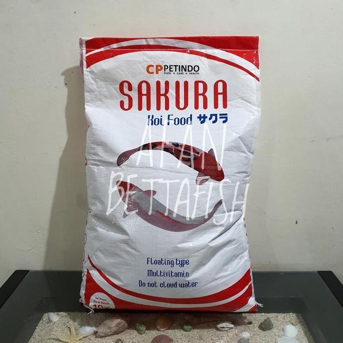 Pakan Ikan Koi Sakura Koi Food 10kg 5mm / Pelet Ikan Koi 10 kg 5 mm