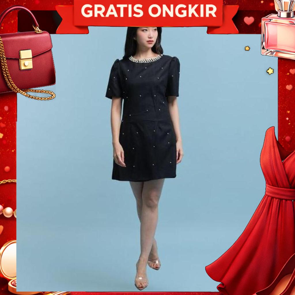 Alicia Couture - Ready Stock - Carson Dress - Dress Wanita Korean Style - Office Outfits Women