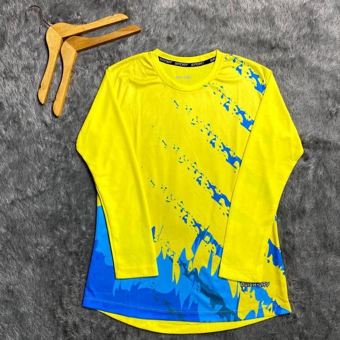 Moumentix- Baju Olahraga Wanita Senam Zumba Aerobic Hijab Lengan Panjang Zrp-68