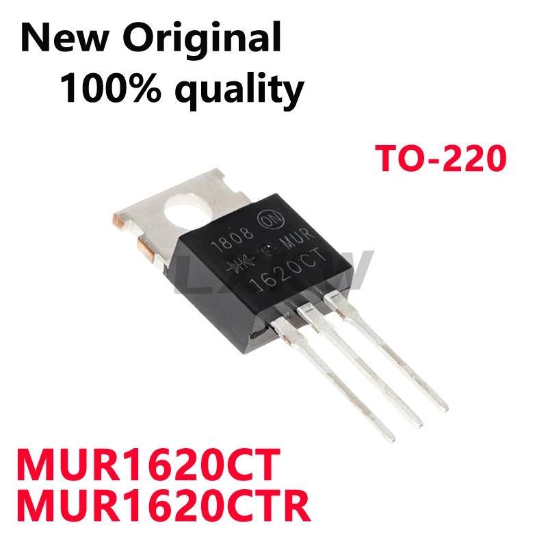 10/PCS New Original MUR1620CT MUR1620CTR TO-220 Fast recovery diode co-positive/co-negative In Stock