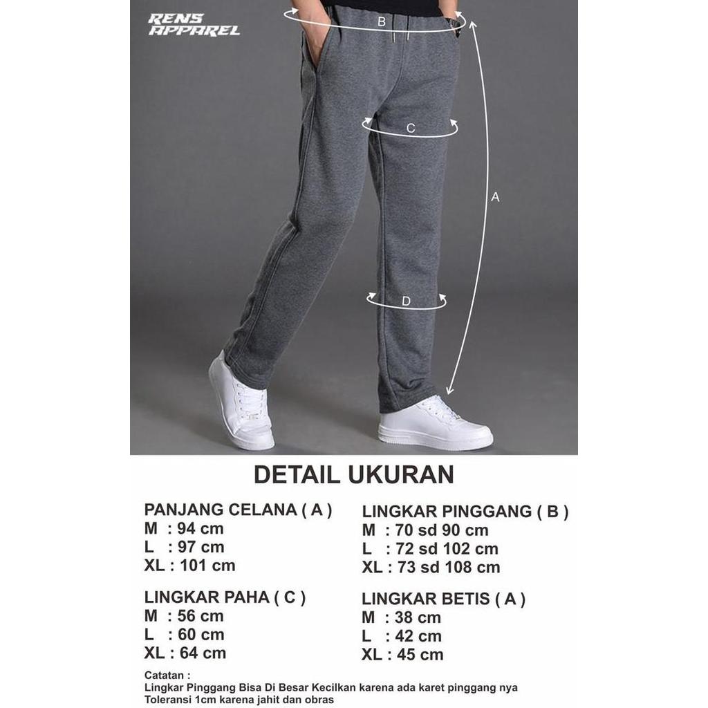 Thebest- Celana Joger Pria / Celana Training Pria Slim Fit Skinny Jogger Pants