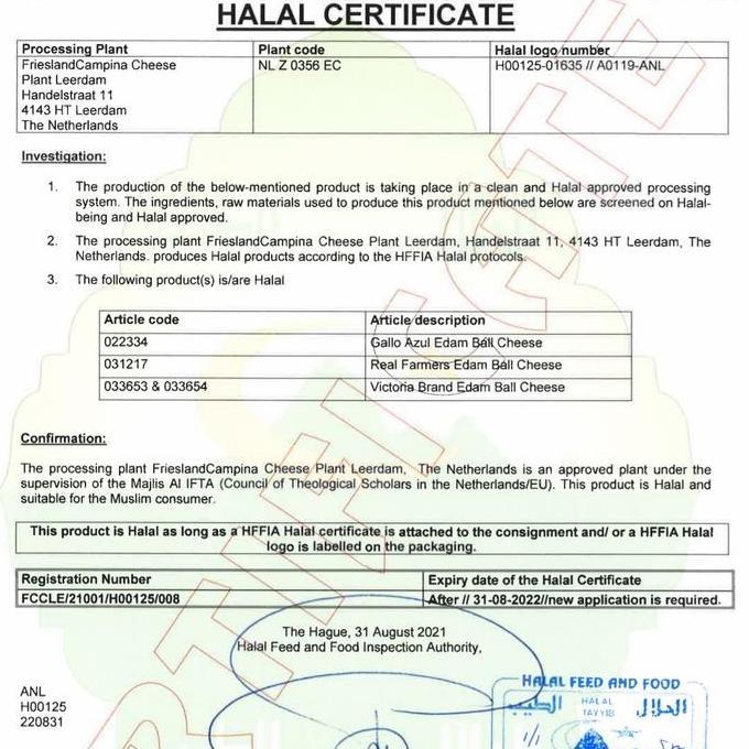 Milkking- Keju Edam Victoria 100 Gram