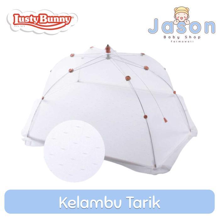 PROMO Lusty Bunny Kelambu Tidur Bayi Double Kawat PP-8524 Kojong Lipat Praktis Perlindungan Nyamuk P