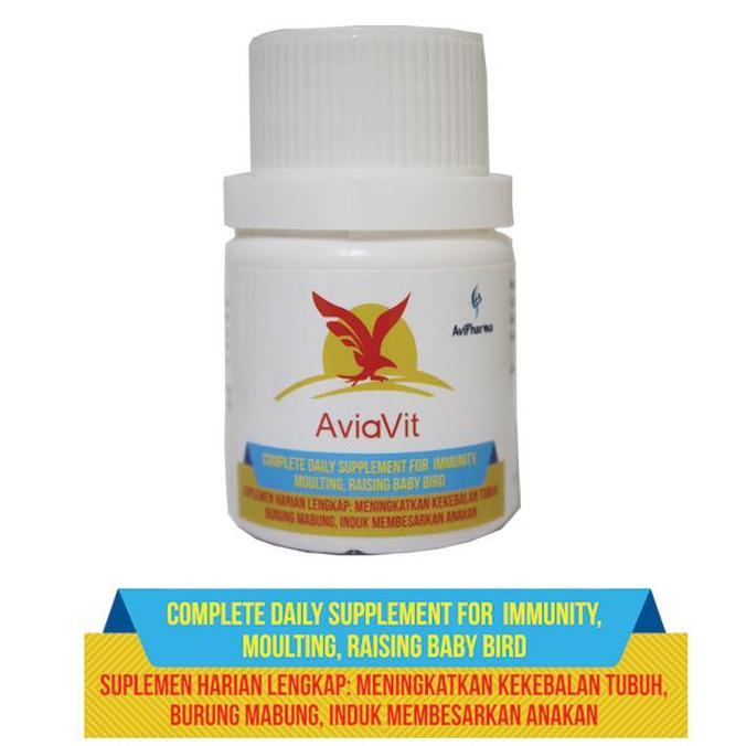 Bluee- Aviavit: Multivitamin Mineral Dan Asam Amino Untuk Kesehatan Burung