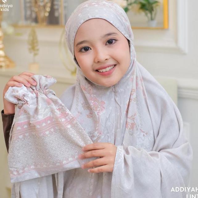 Tazbiya Mukena Anak Rayon Addiyah Series I Mukena Anak Motif Tk Sd Smp Mukena Anak 414 Tahun Mukena 