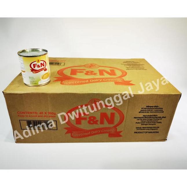 Susu Susu Kental Manis Sweetened Dairy Milk Fn 48X390 Gr Karton