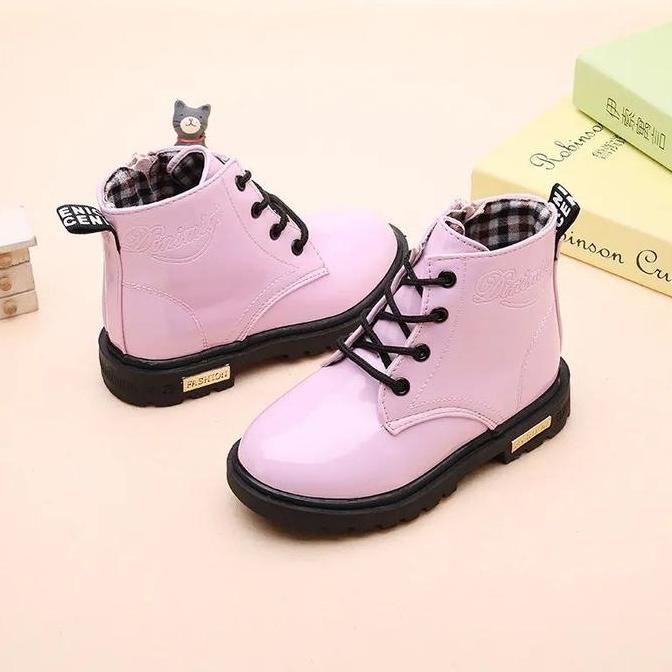 Larisbanget- Sepatu Boot Anak Perempuan 1 2 3 4 5 Tahun Sneakers Boot Anak Cewek Lexy