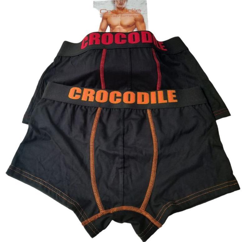 CELANA DALAM BOXER CROCODILE TERBARU/ DALAMAN BOXER CROCODILE 555-515 ISI 2 PCS