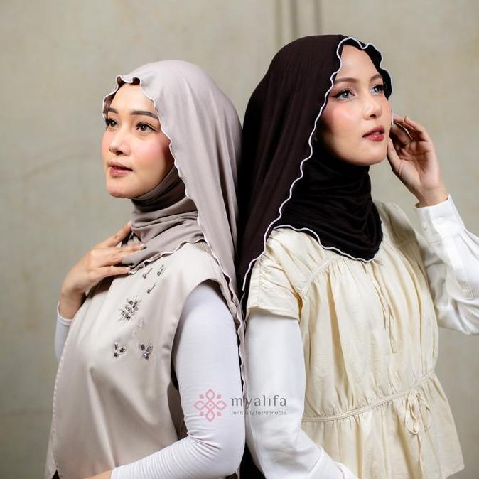 Terpopuler- Pashmina Shawl Pakistan Kaos Rayon Pashmina Aira Rayon Meleyot Pashmina Kriwil