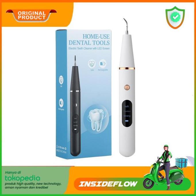 Alat Pembersih Plak Karang Gigi Ultrasonik Elektrik