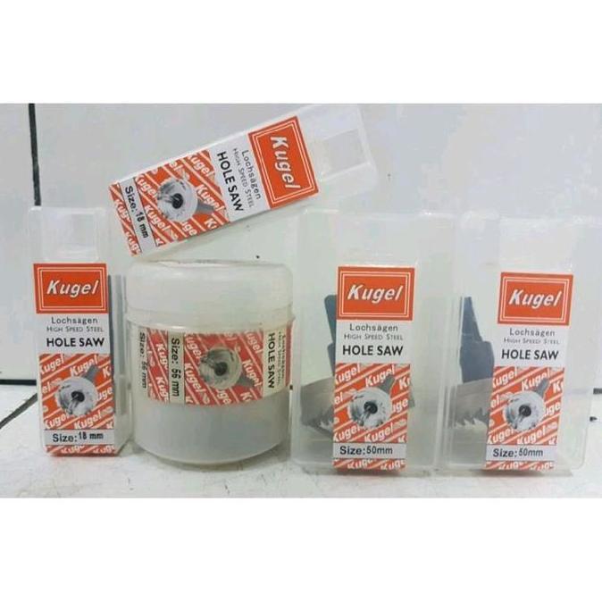 Holesaw / Hole Saw HSS Kugel Mata Bor Besi 58 mm mili