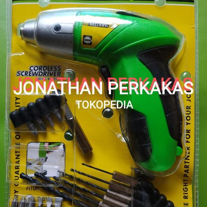 Mesin bor obeng sellery /obeng charger listrik sellery/cordless screw
